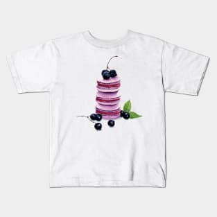 Currant macarons art Kids T-Shirt